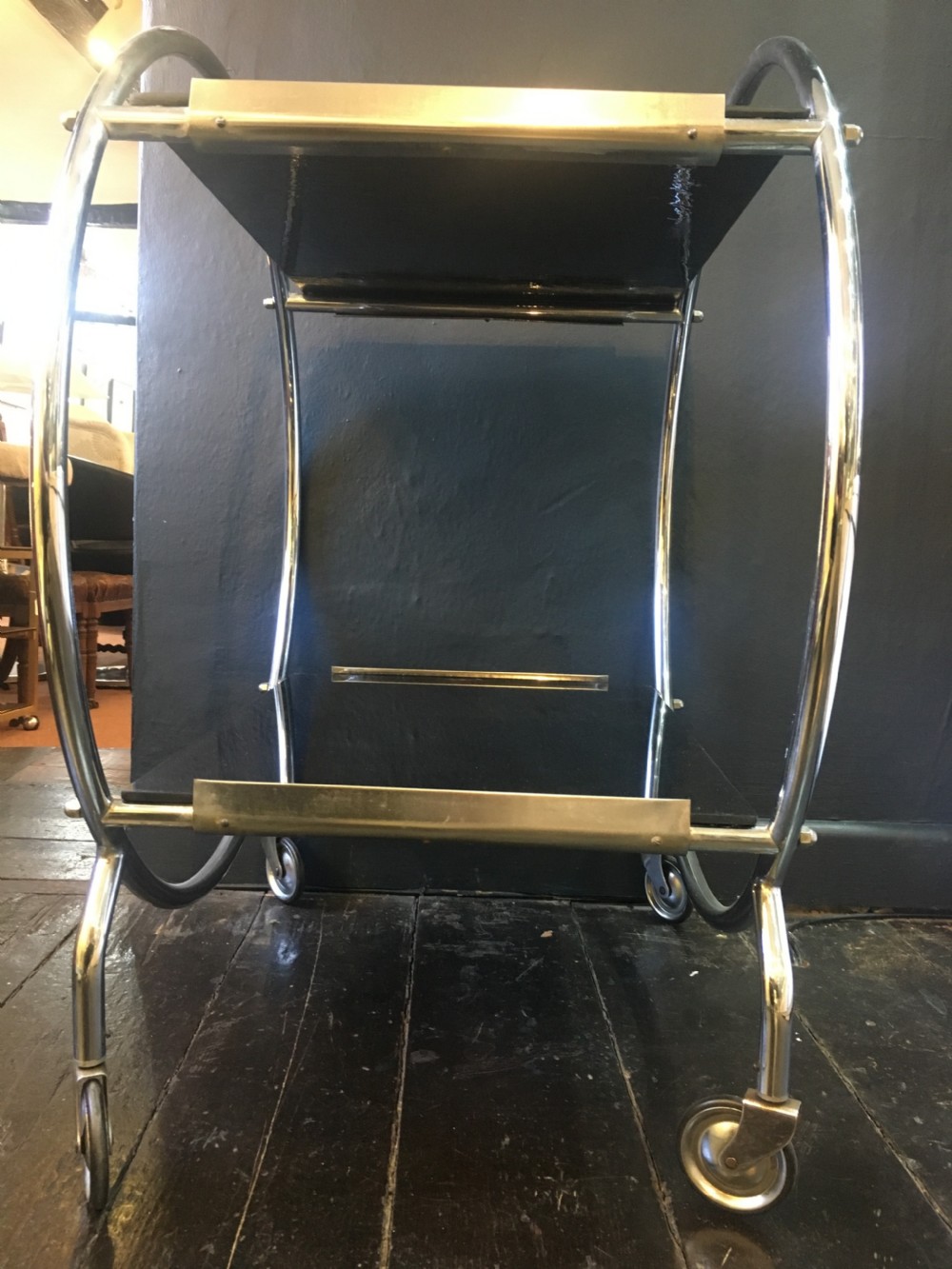 Original Art Deco Hostess Trolley c1930 View II