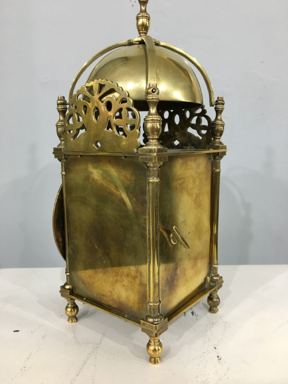 8 Day Lantern Clock With French Carriage Clock Movement - Fully Serviced 12mth Guarantee View III