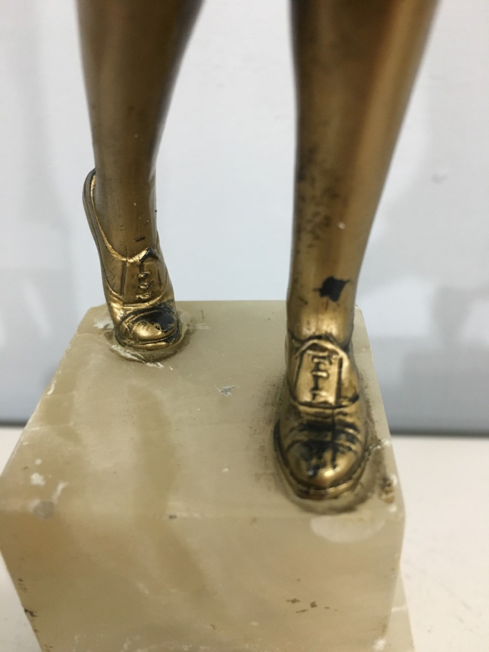 Joseph Lorenzl Art Deco Original Casting of Female Golfer c1920-30 View III