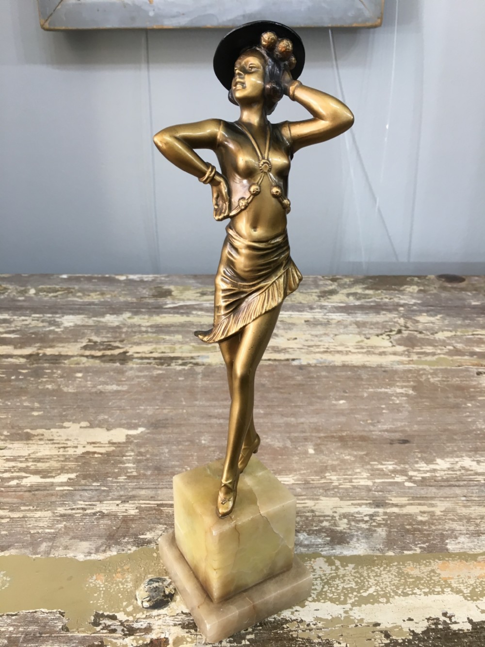 Josef Lorenzl Original Casting of a Spanish Dancer c1930 Art Deco