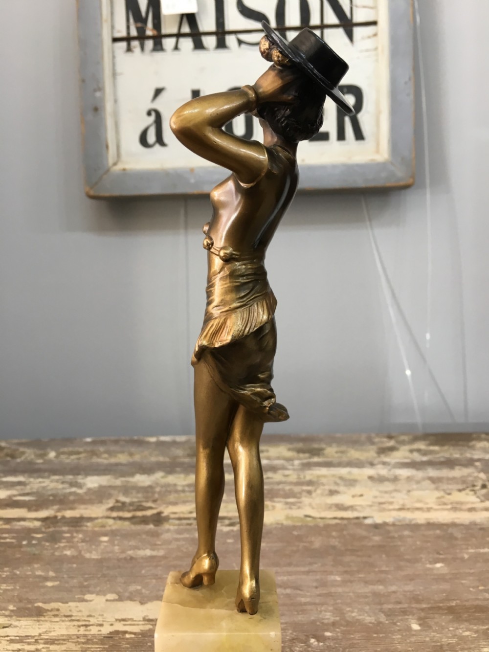 Josef Lorenzl Original Casting of a Spanish Dancer c1930 Art Deco View III