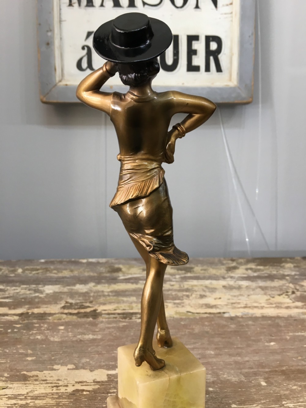 Josef Lorenzl Original Casting of a Spanish Dancer c1930 Art Deco View IV