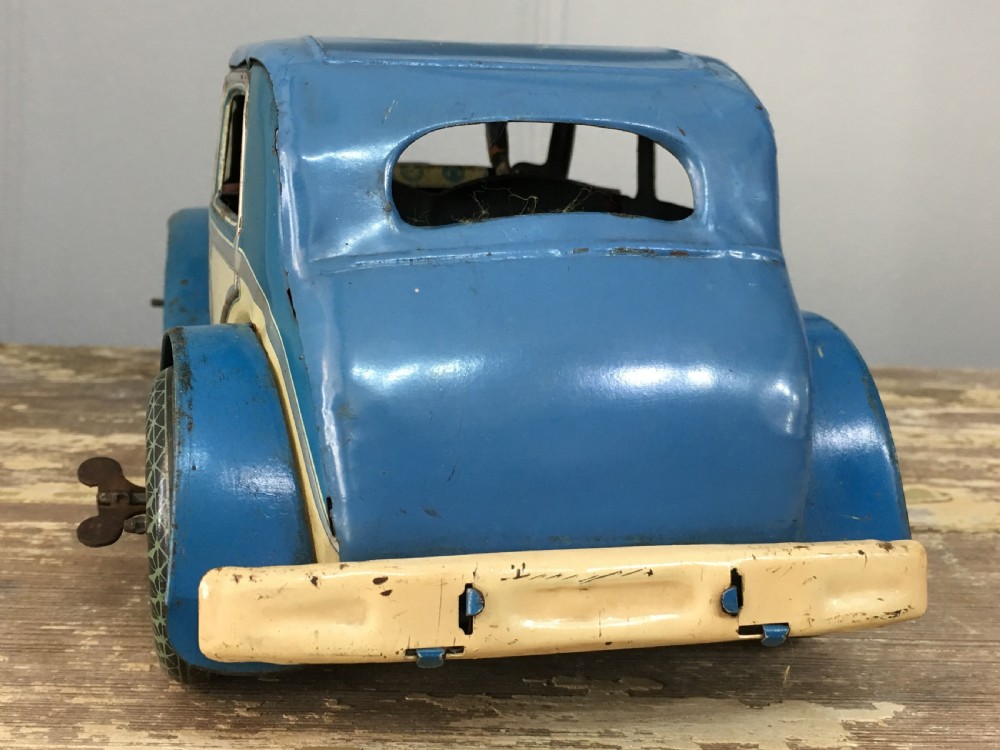 Wells 1930's Tinplate Clockwork Limousine Car View III