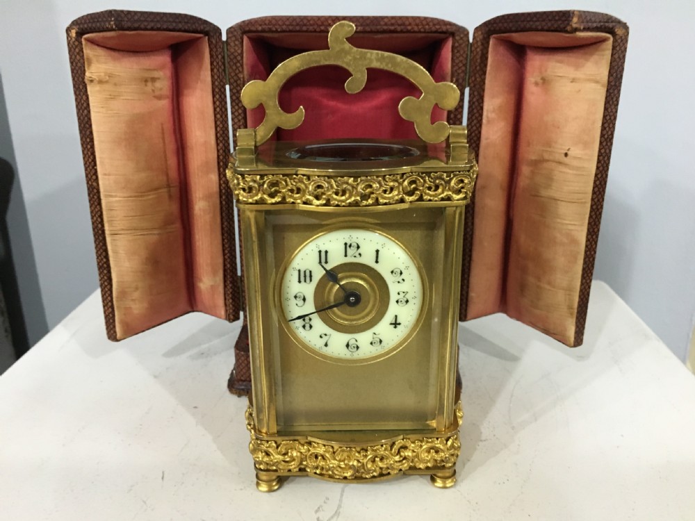 Mid 19th Century 8 Day Carriage Clock  View IX
