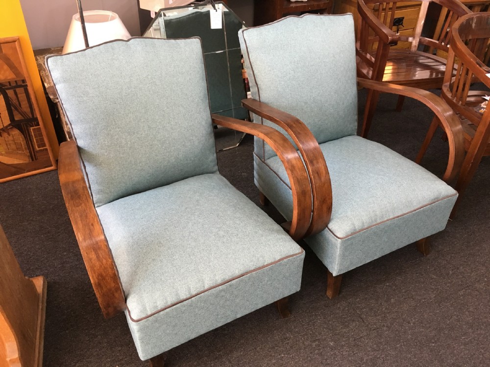 Art Deco Chairs Recently Reupholstered