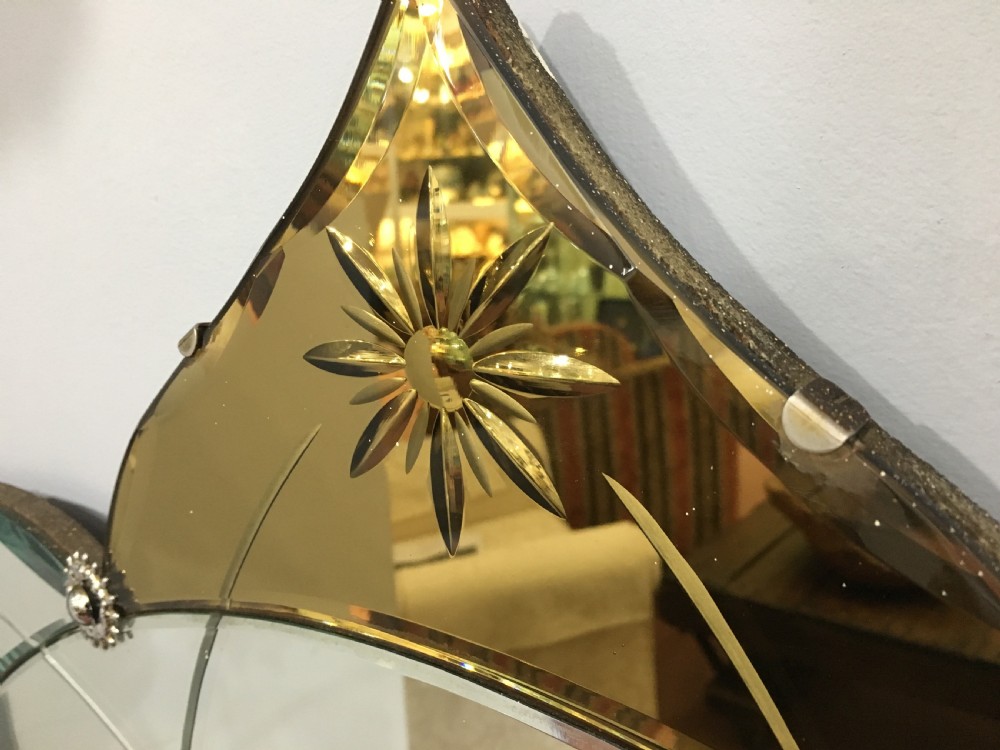 Large Art Deco Mirror c1930-40 View III