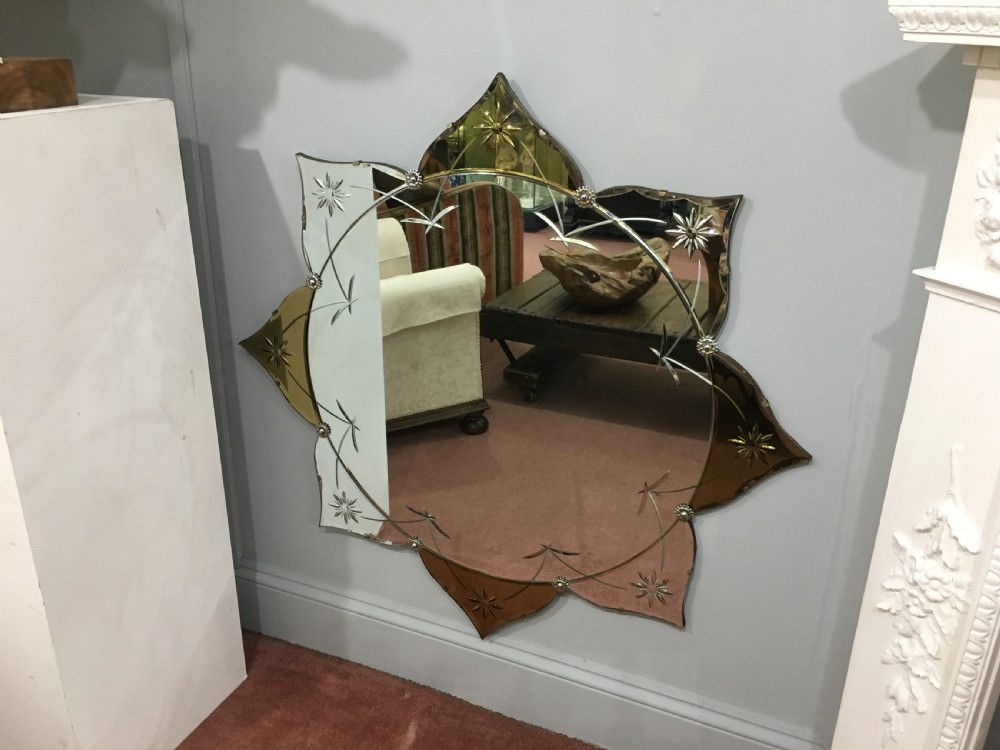 Large Art Deco Mirror c1930-40 View V