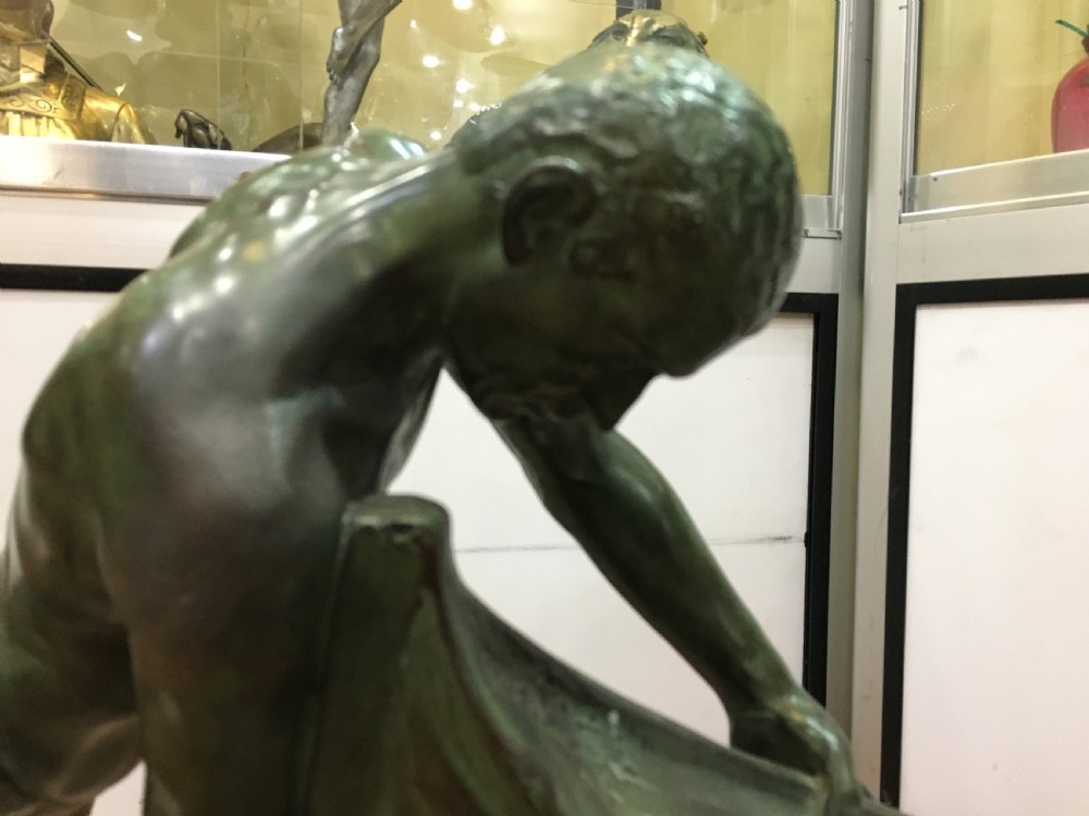 Max Le Verrier Original French Art Deco Sculpture c1920-30 View III