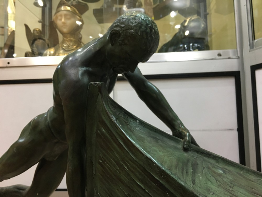 Max Le Verrier Original French Art Deco Sculpture c1920-30 View IV