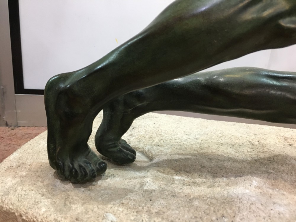 Max Le Verrier Original French Art Deco Sculpture c1920-30 View VI