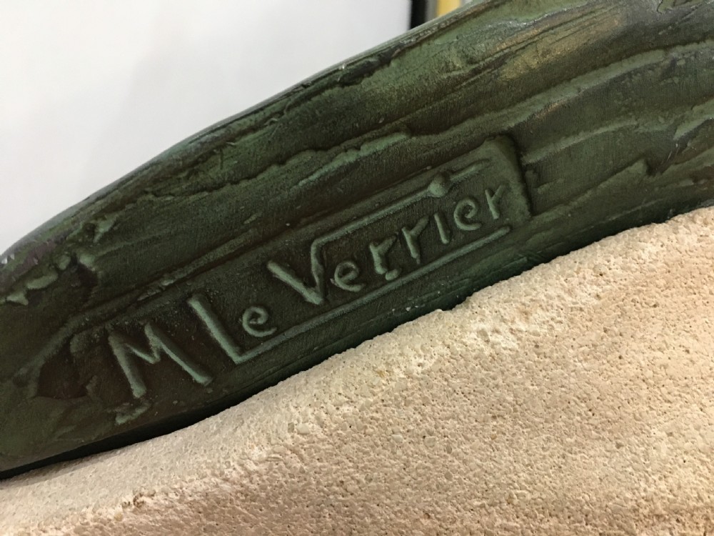 Max Le Verrier Original French Art Deco Sculpture c1920-30 View X