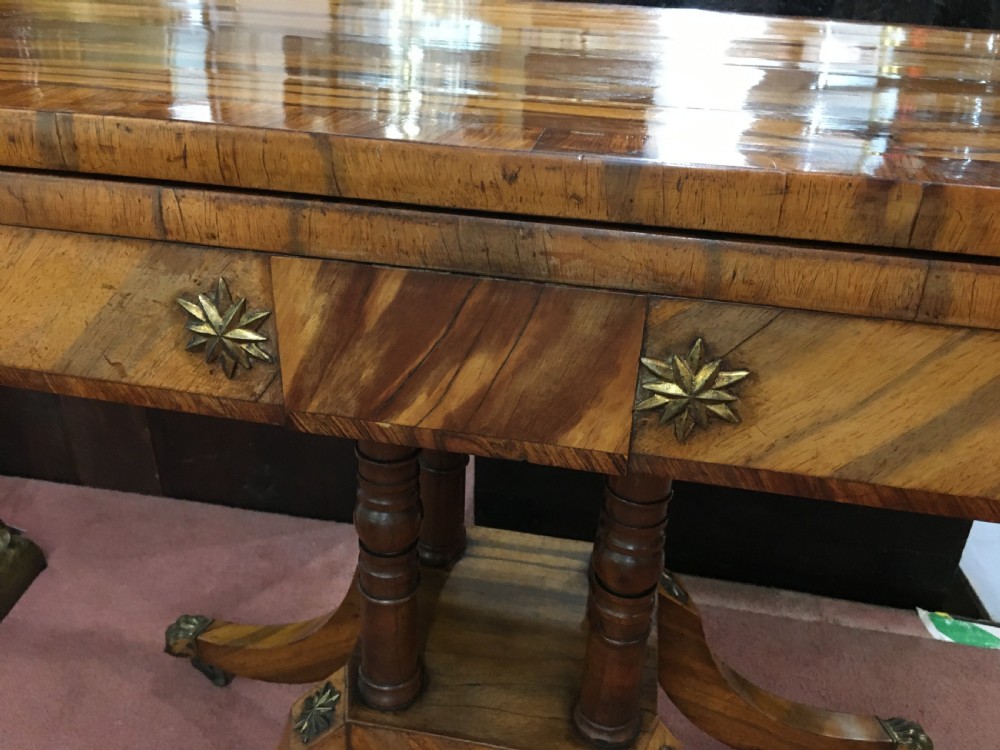 Regency Period Broomwood Turn-Over Card Table View III