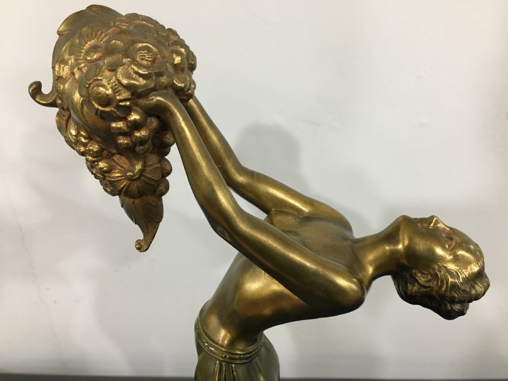 Enrique Molins Balleste Original French Art Deco Nude Girl c1930 View II
