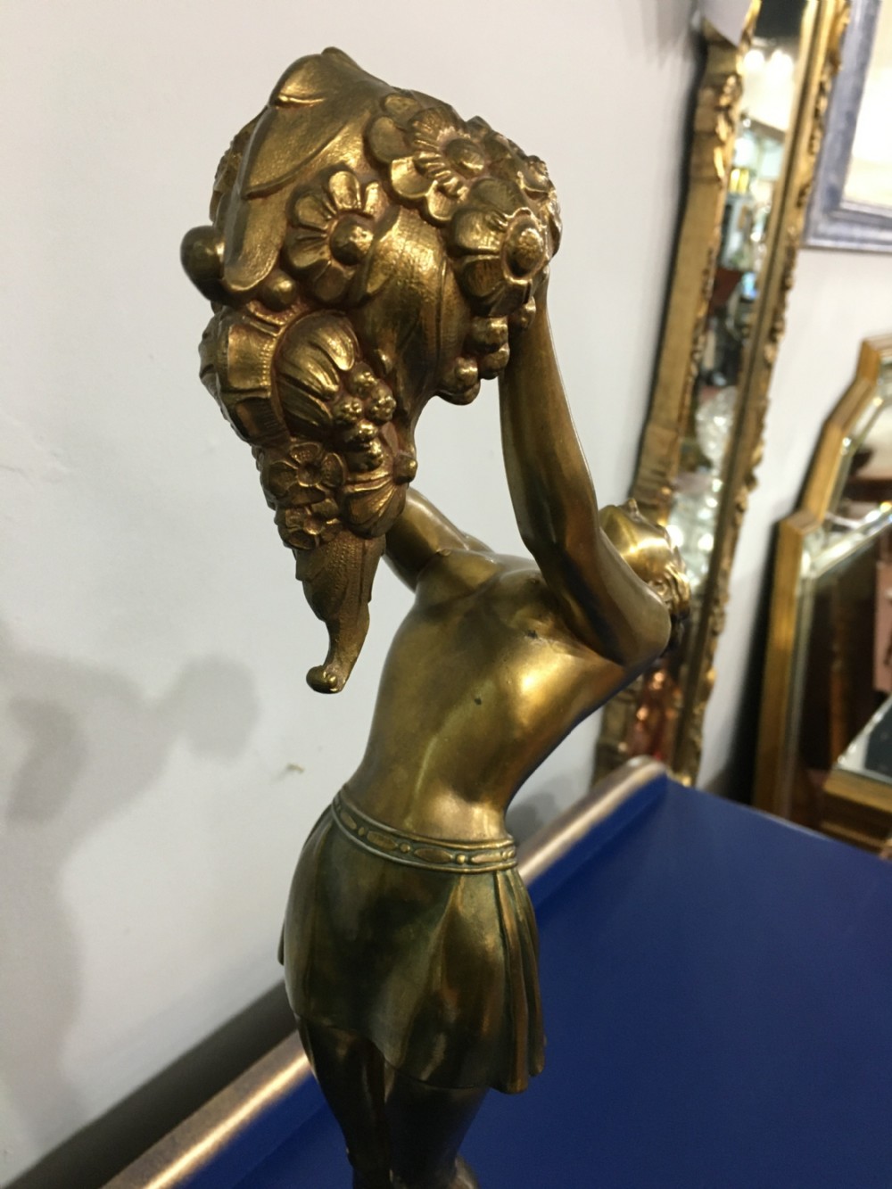 Enrique Molins Balleste Original French Art Deco Nude Girl c1930 View IV