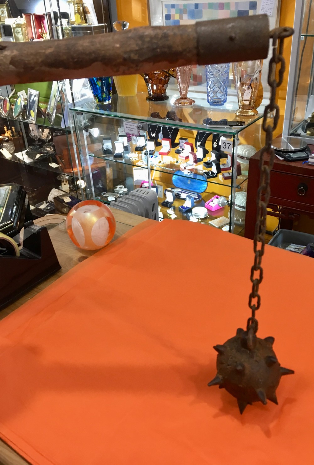 German WW1 Trench Fighting Mace Flail View VIII