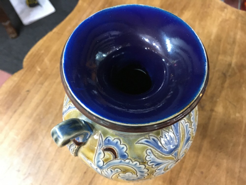 Doulton Lambeth Vase decorated by Eliza Simmance 1886 View VII