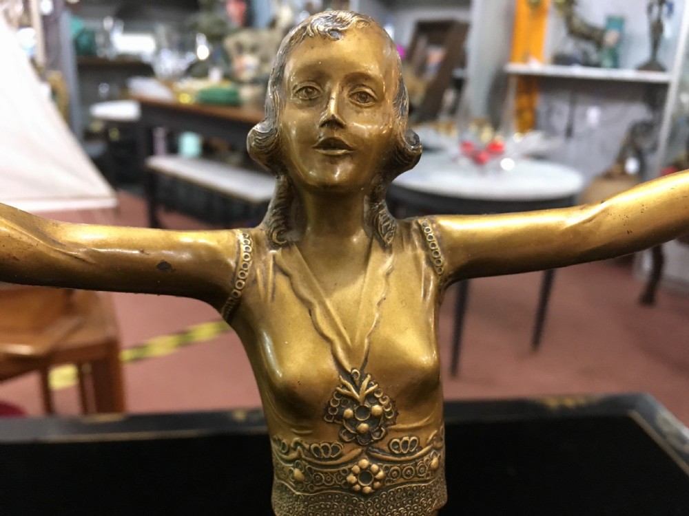 Original Lorenzl Style Art Deco Statue c.1920 - 30 View IV