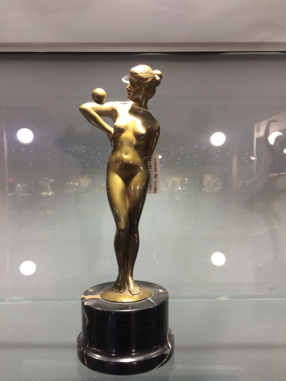 German art Nouveau bronze (unsigned) original casting c.1910