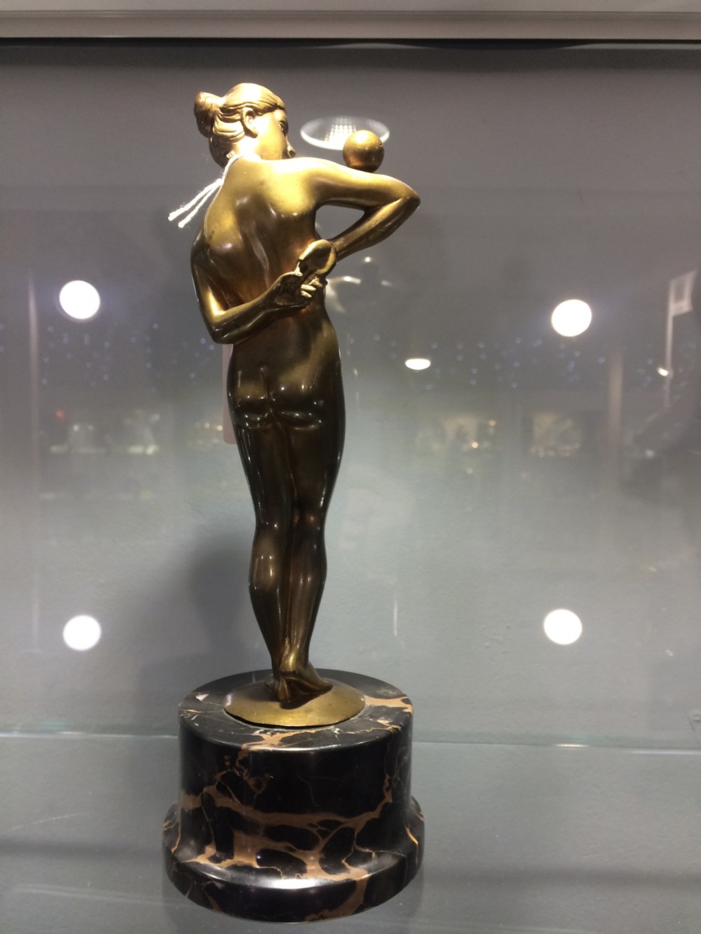 German art Nouveau bronze (unsigned) original casting c.1910 View II