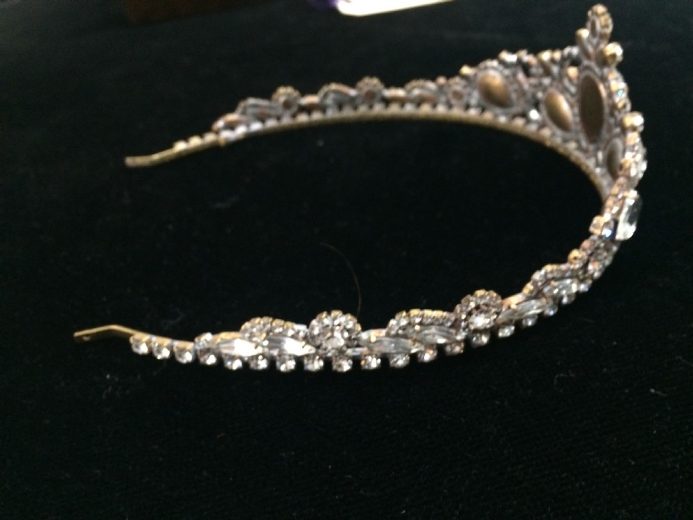 Antique tiara c1930 View V