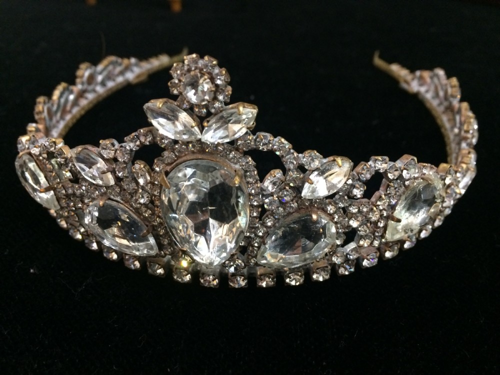 Antique tiara c1930 View VII