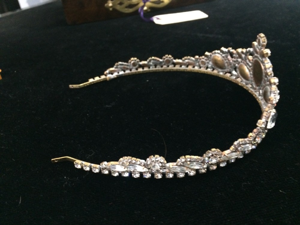 Antique tiara c1930 View X