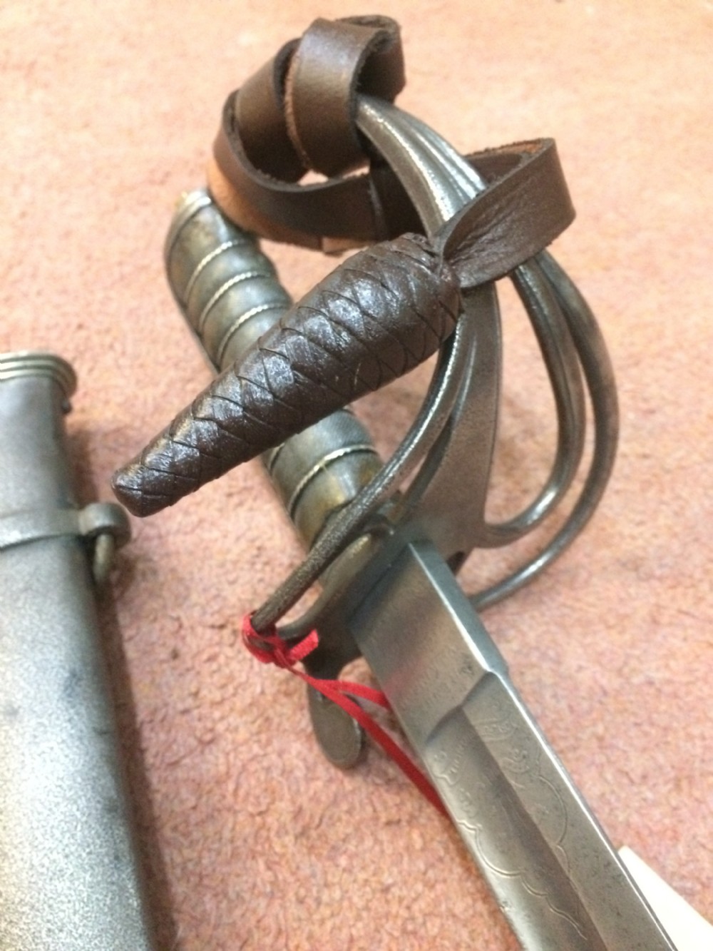 19thc Artillery Officer's Sword Manufactured By Wilkinson Sword Ltd Pall Mall London View III
