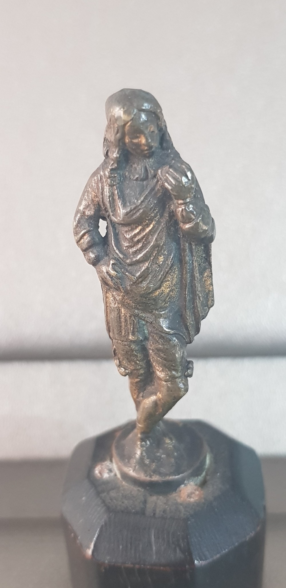 Gilt Bronze Galileo & Newton Early 19th Century Italian Figures View V
