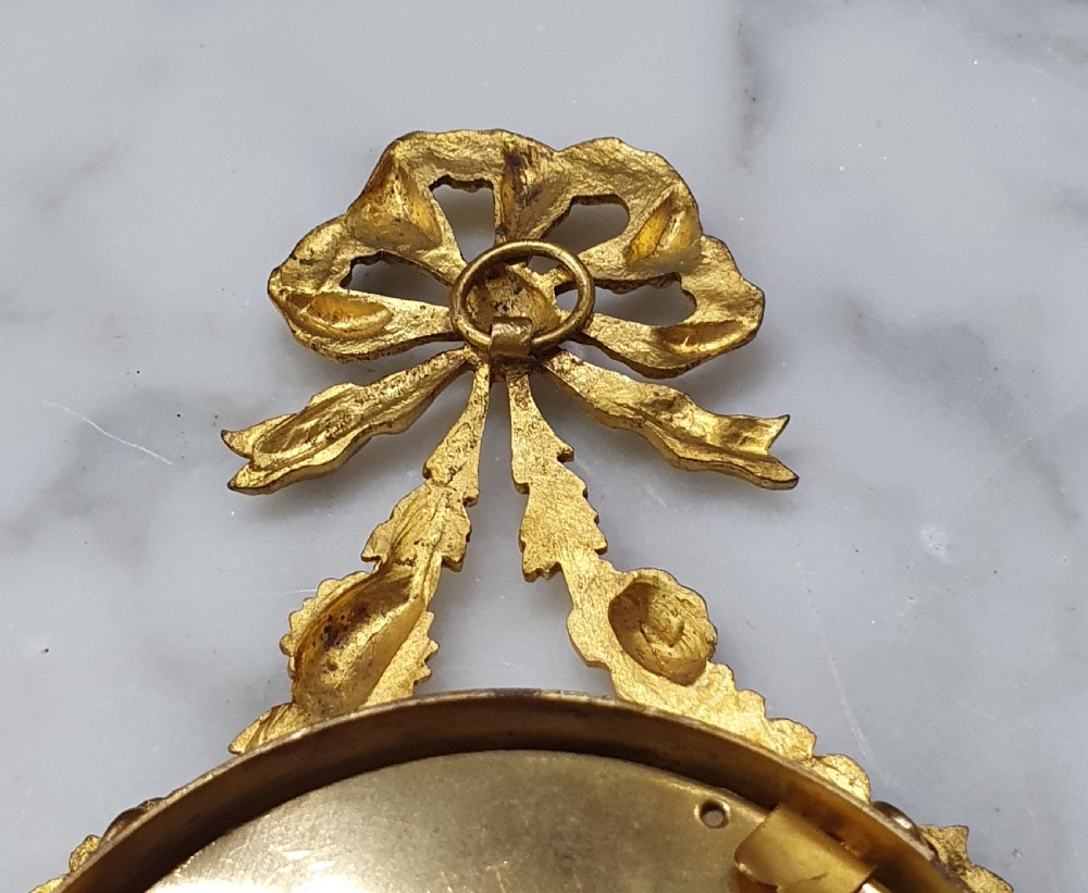 Ornate French Gilt Bronze Hanging Frame Late 19th Century View VII