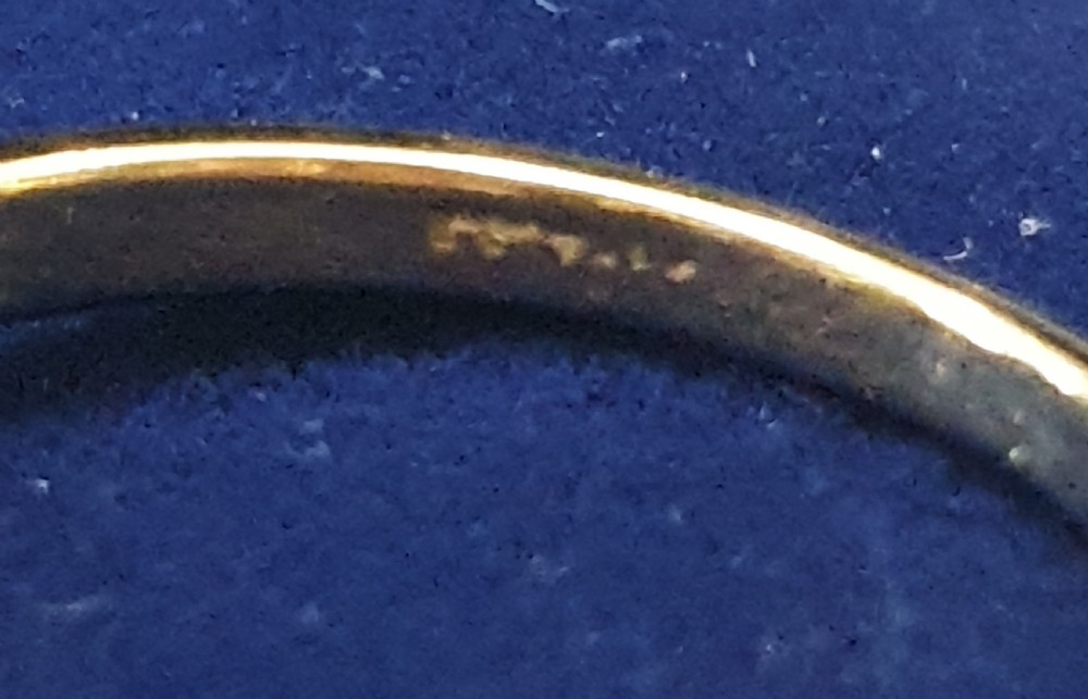 1950s Old Cut Diamond Ring 18 Carat Gold - Size L½ View IV