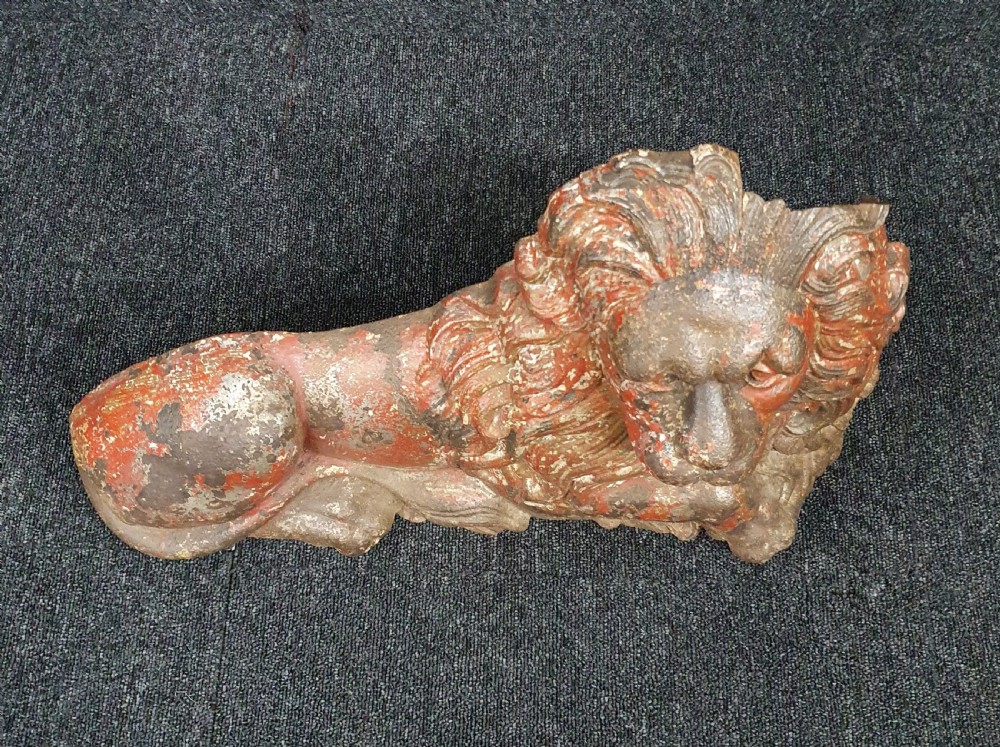 Victorian Cast Iron Lion View VII