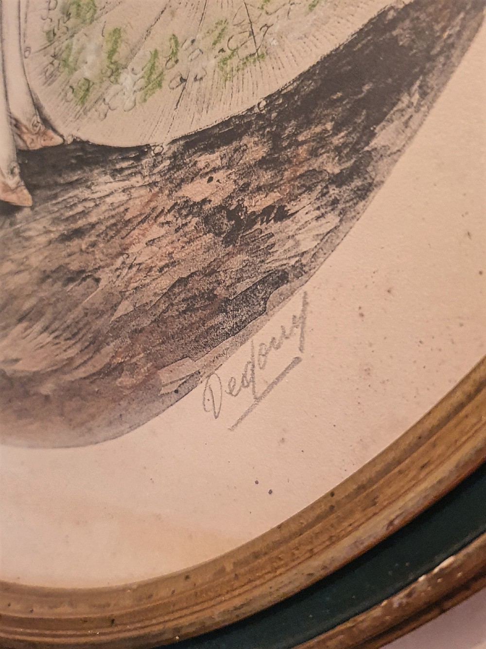 Nelly Degouy (1910-1974) Pair French Art Deco Lithographs Signed by Artist  View VIII