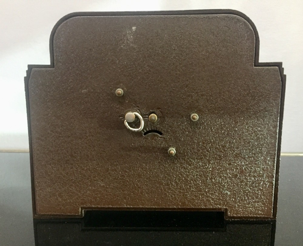 Art deco bakelite Enfield Mantle clock c.1932 View VI