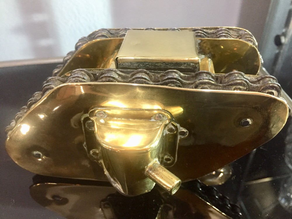 WW1 Trench Art brass British 