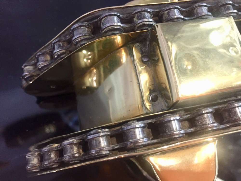 WW1 Trench Art brass British 