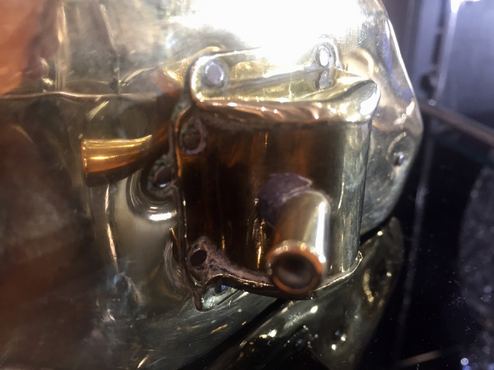 WW1 Trench Art brass British 