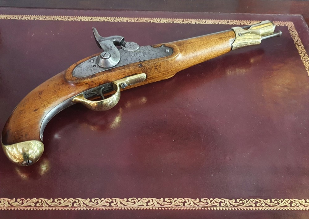 1852 Officers Muzzle Loading 16 Bore Percussion Walnut Stock Single Shot Holster Pistol View XXIV
