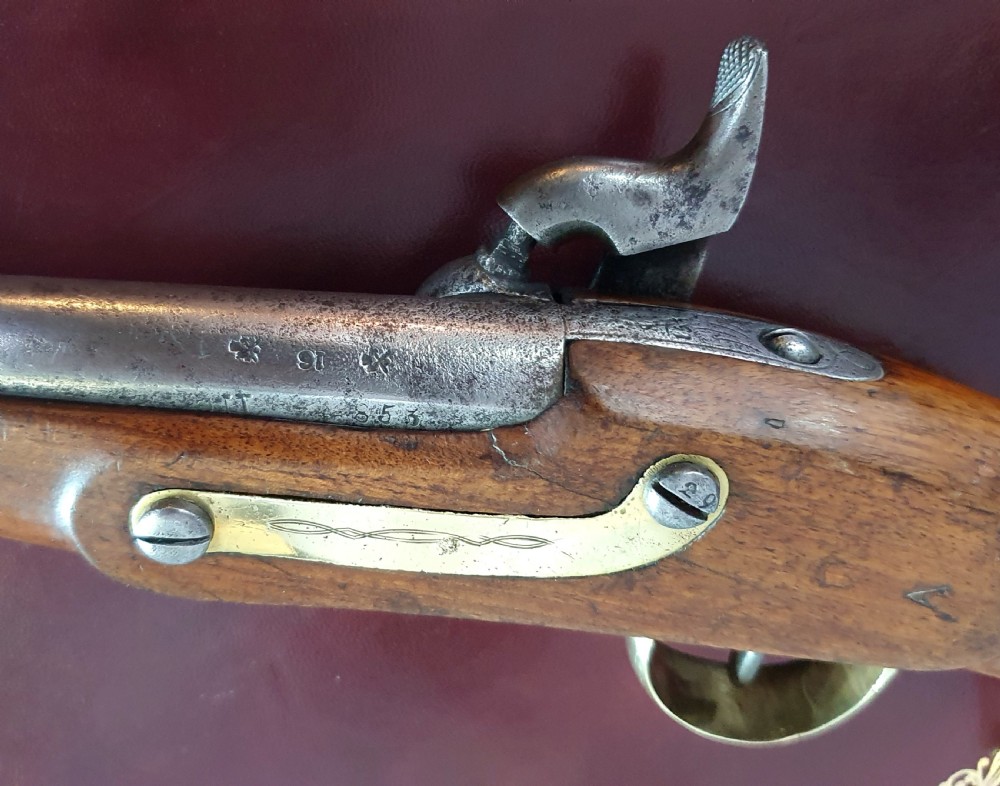 1852 Officers Muzzle Loading 16 Bore Percussion Walnut Stock Single Shot Holster Pistol View XXVIII
