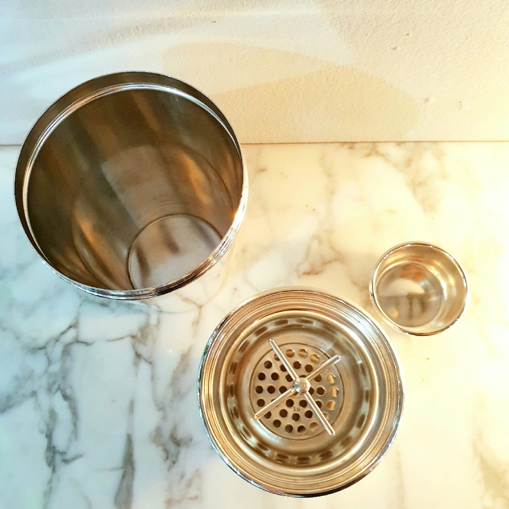 Art Deco 1920s James Dixon Cocktail Shaker  View IV