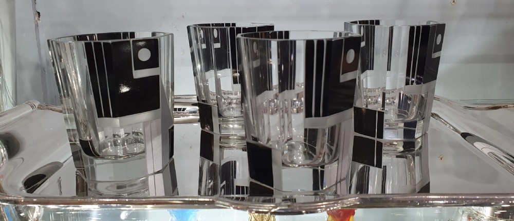 Karl Palda Original Art Deco Decanter Set View IV