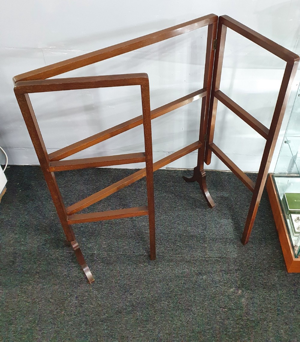 Late Victorian Double Gate Clothes Airer View II