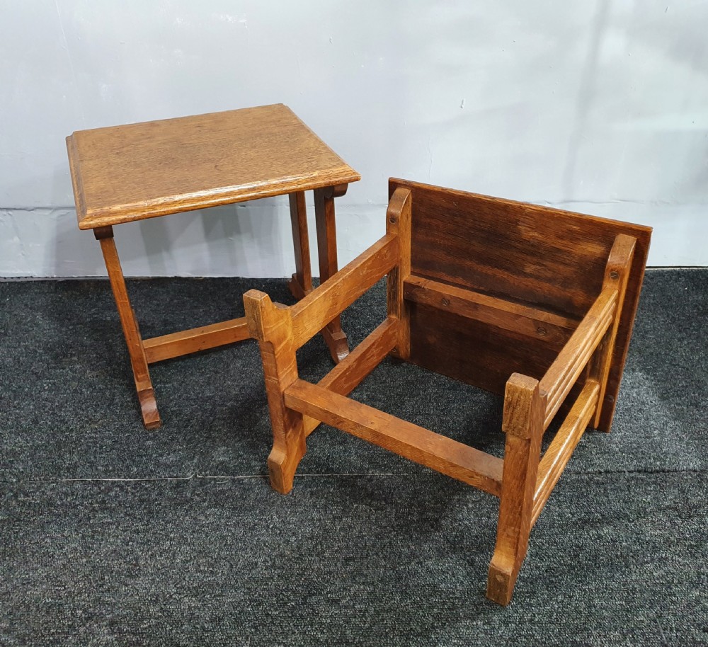 Matching Pair of Small 1920s Ocassional Table View VI