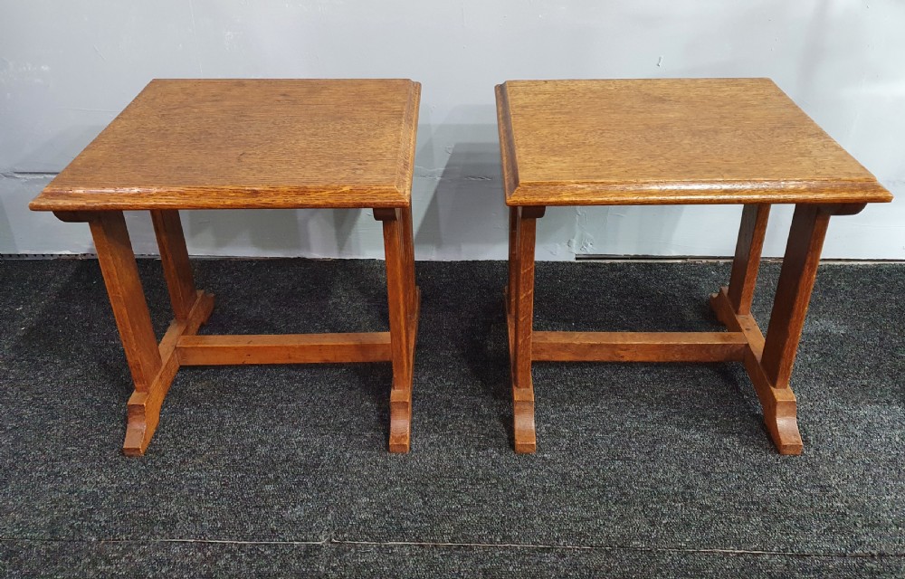 Matching Pair of Small 1920s Ocassional Table