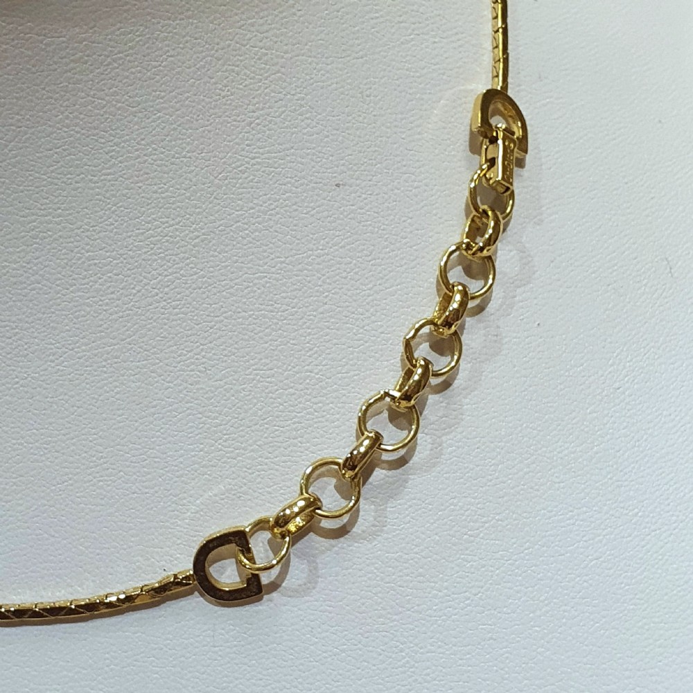 Christian Dior Vintage Enamel, & Crystal Peacock Pendant Gold Plated Necklace  View VII