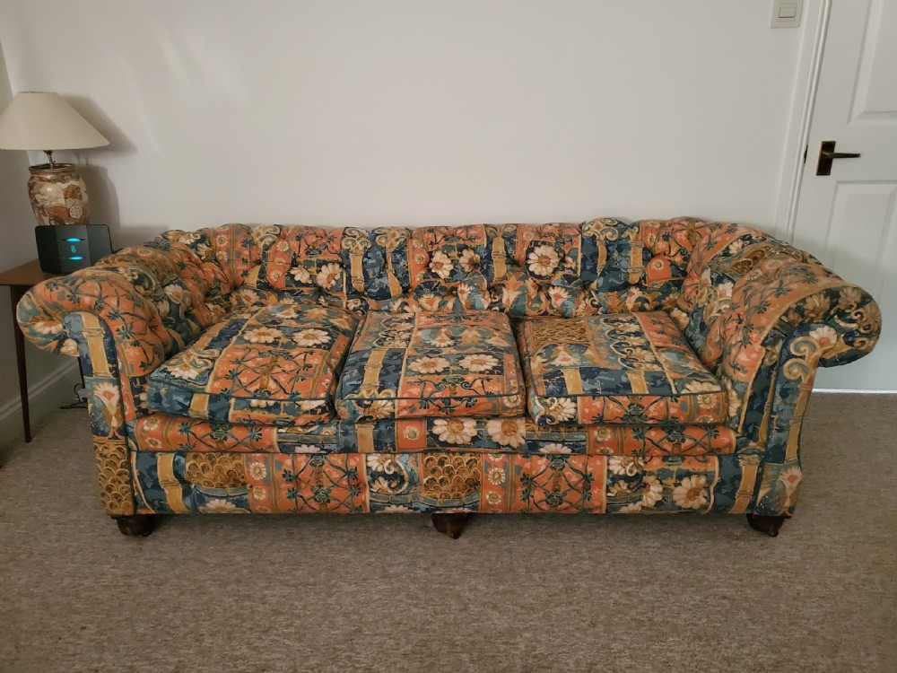 Victorian Chesterfield Sofa c1880 View II