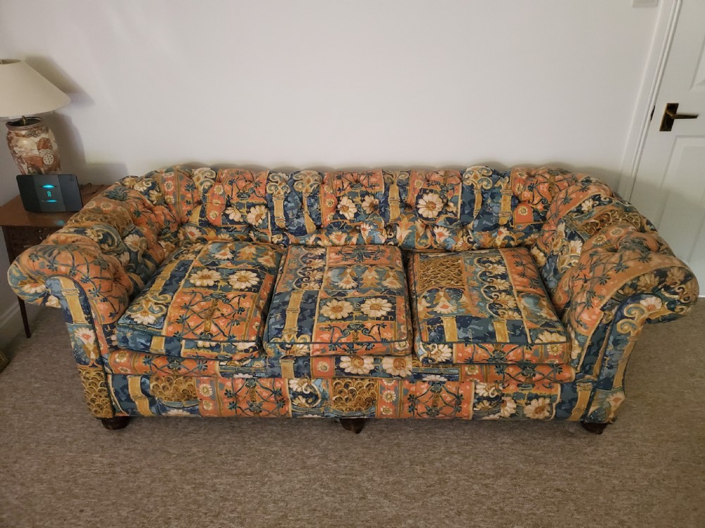 Victorian Chesterfield Sofa c1880 View III