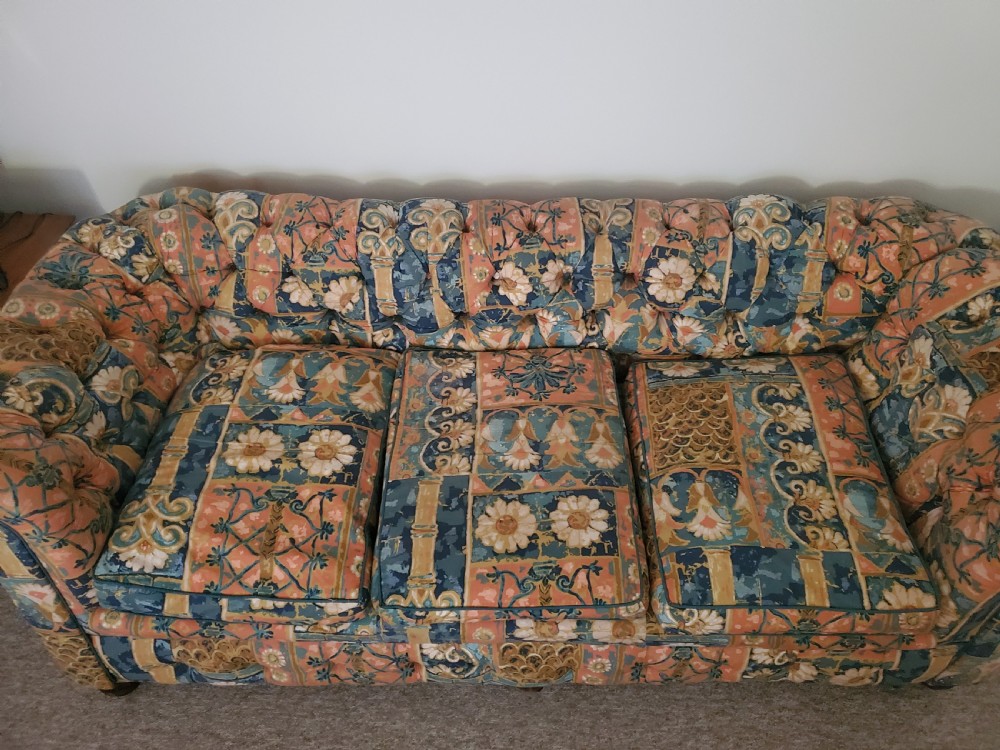 Victorian Chesterfield Sofa c1880 View IV