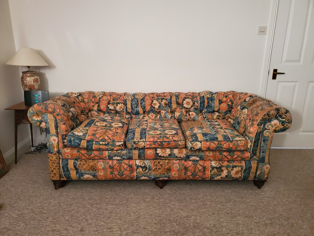 Victorian Chesterfield Sofa c1880 View XI