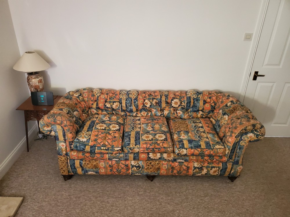 Victorian Chesterfield Sofa c1880 View XII