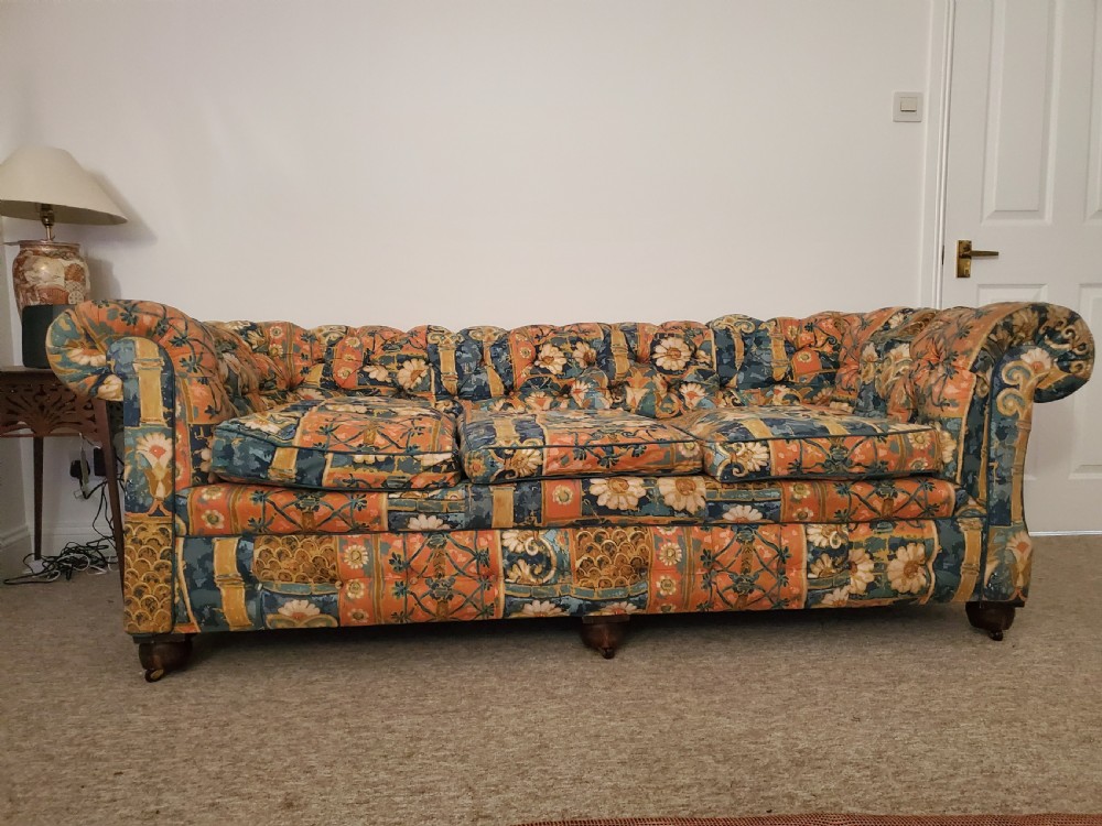 Victorian Chesterfield Sofa c1880 View XIV